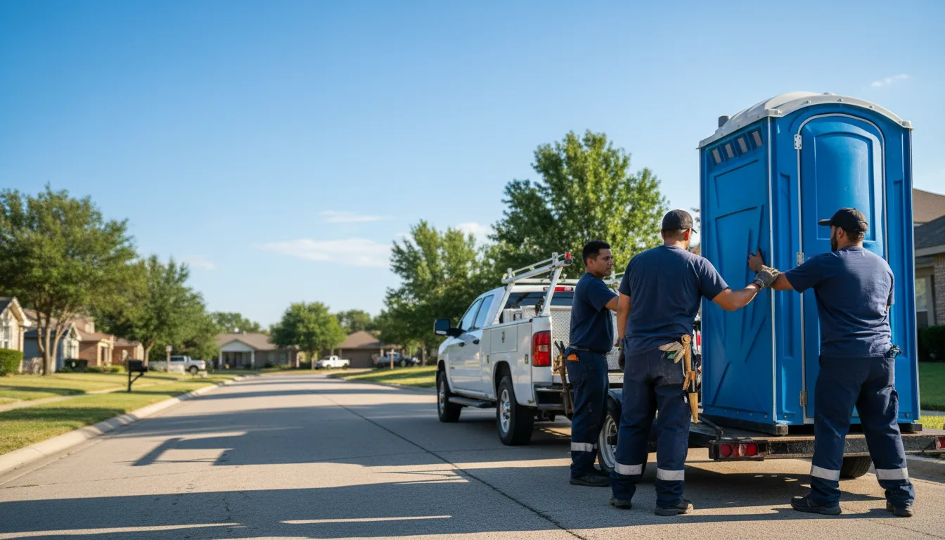 Portable Toilet Rental in Alamo, TX near me